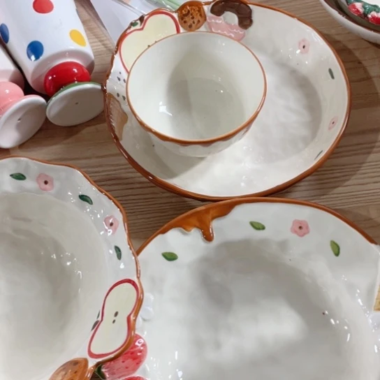 微瑕陶瓷完美主义者勿拍4碗➕3件套