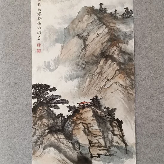 国画画家刘鸿俊老师作品系列