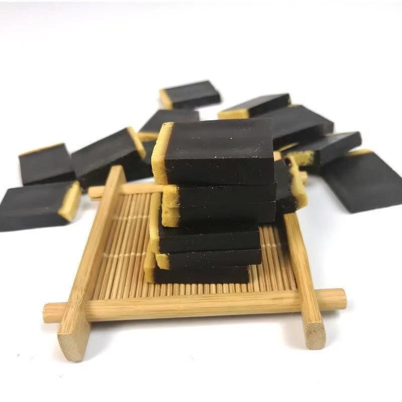 中缅 鹿胶 脆皮龟苓糕广式茶楼点心冷冻煎炸酥脆龟苓膏