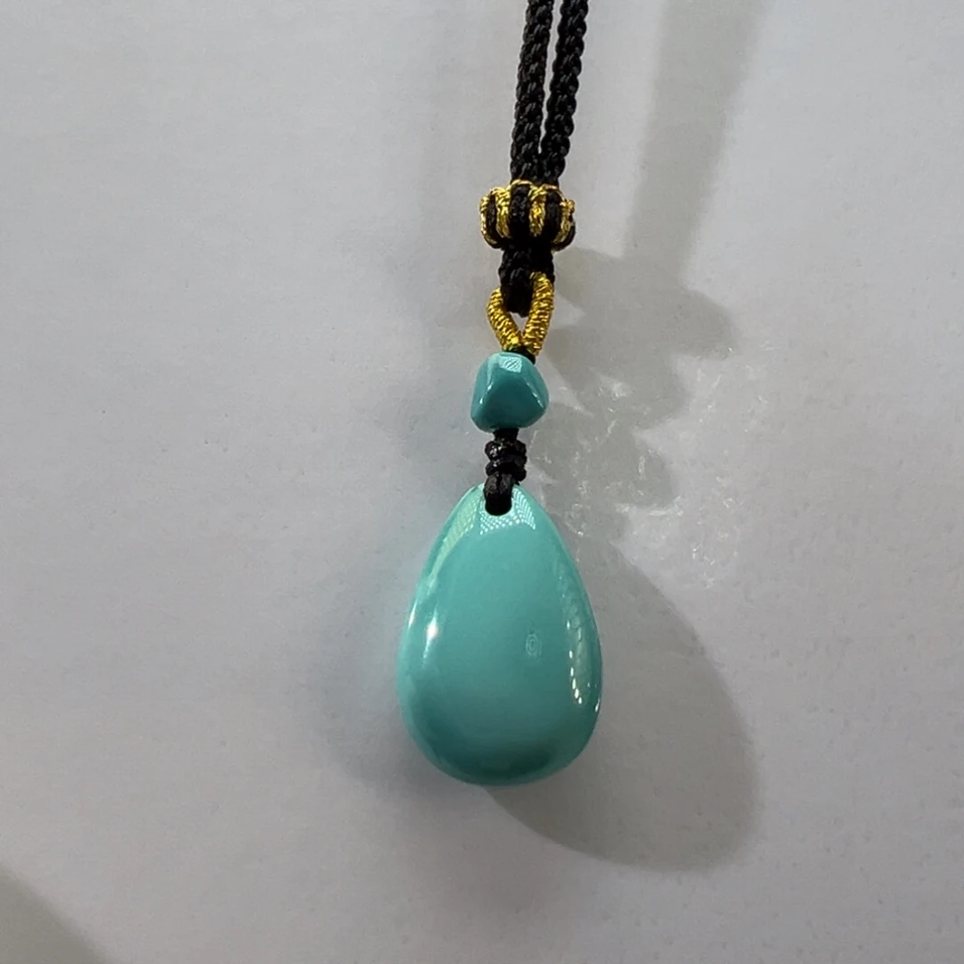 绿松石未镶嵌挂件