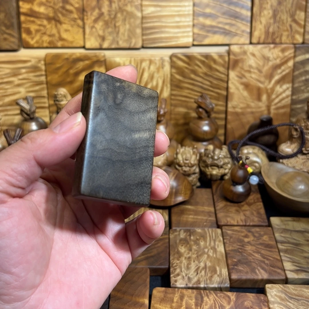 金丝楠阴沉木无事牌