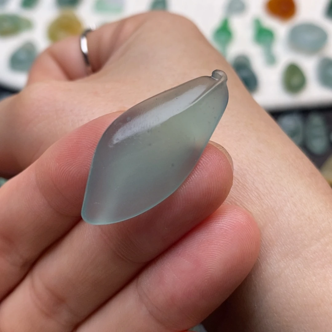 定制翡翠未镶嵌树叶