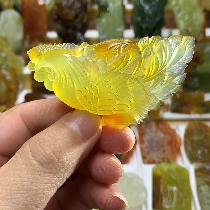 蛇纹石玉未镶嵌珠宝半成品