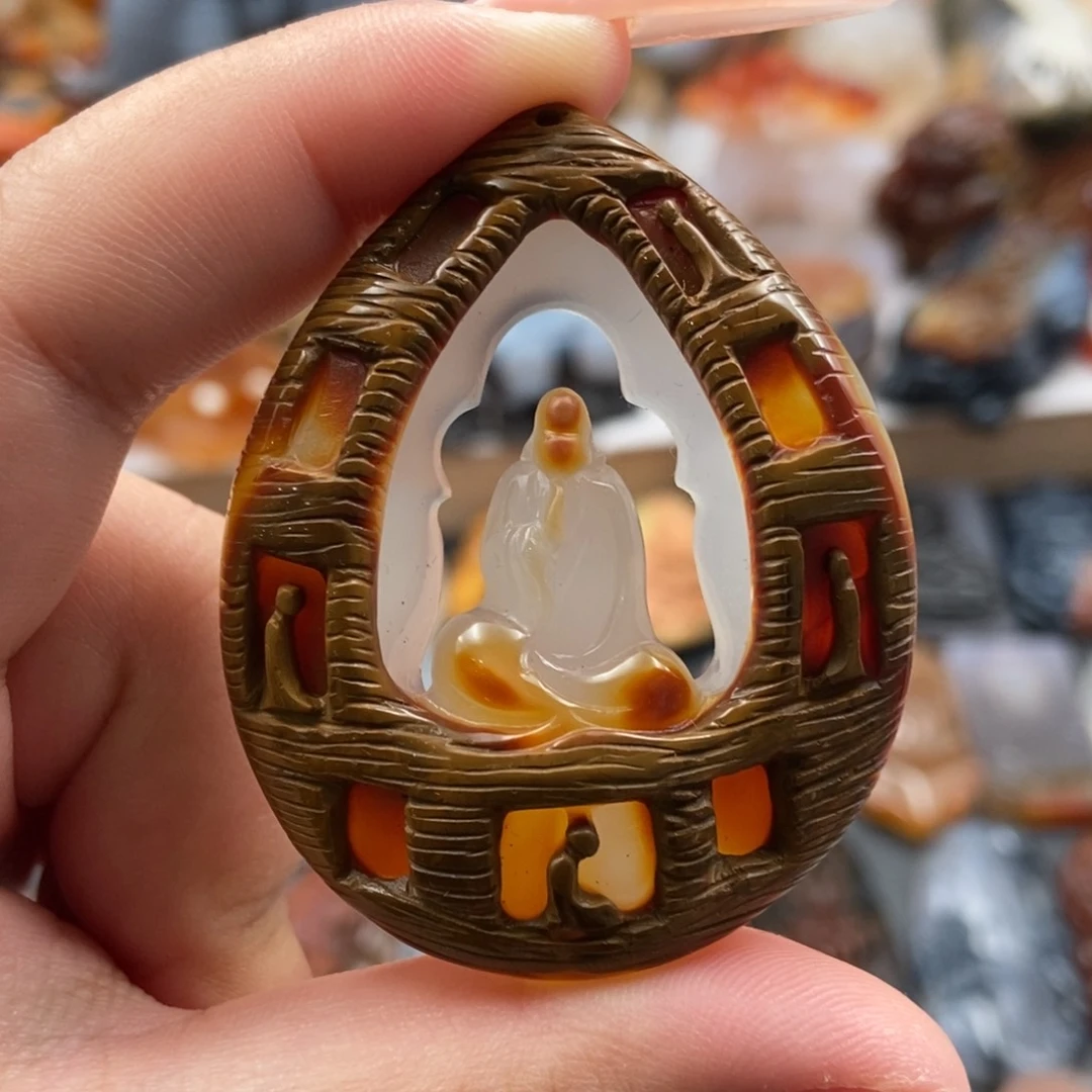 玛瑙/玉髓颈饰合金