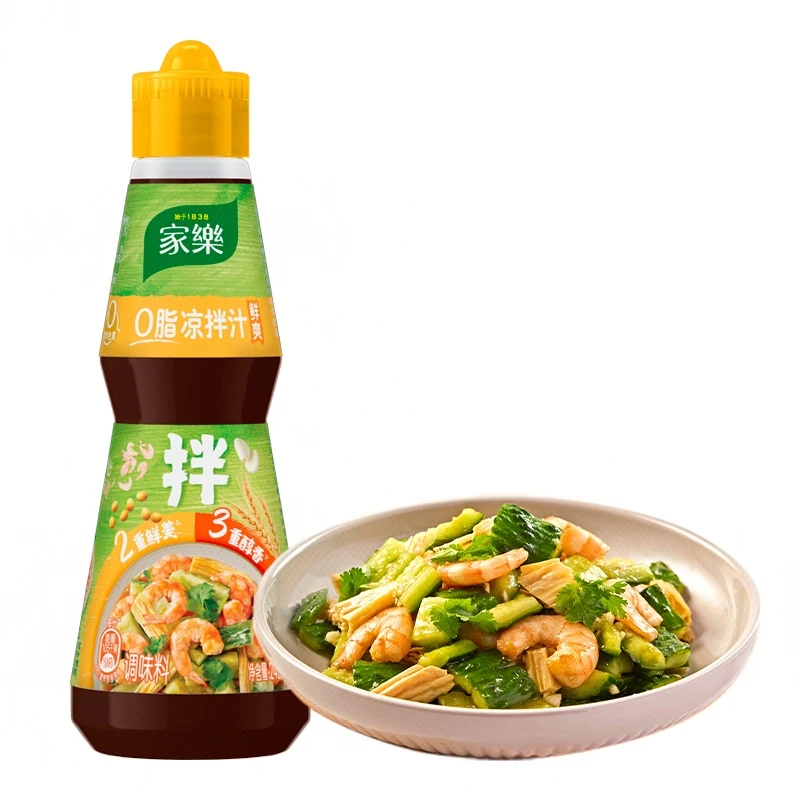 家乐0脂鲜爽凉拌汁 245g/瓶厨房调料油泼面调味料农家风味调料