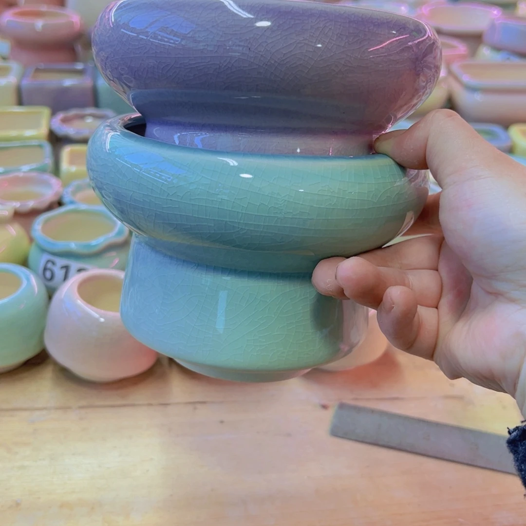 陶瓷花盆当场凑满12包邮