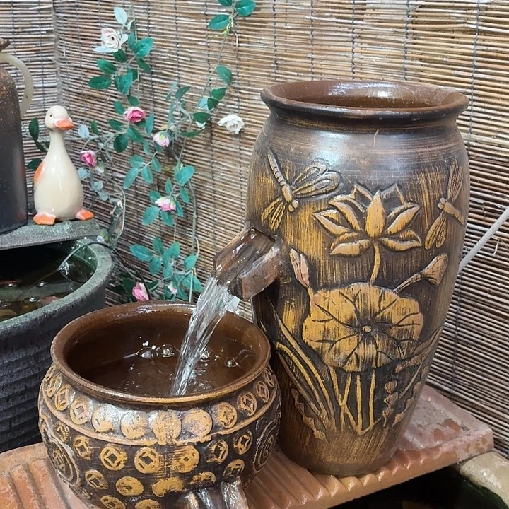 粗陶口径19/39，20/16➕15W水泵➕水管