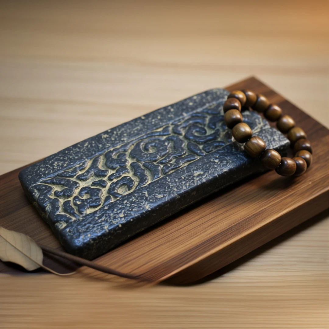 中式仿古汉砖禅意微景观干泡台