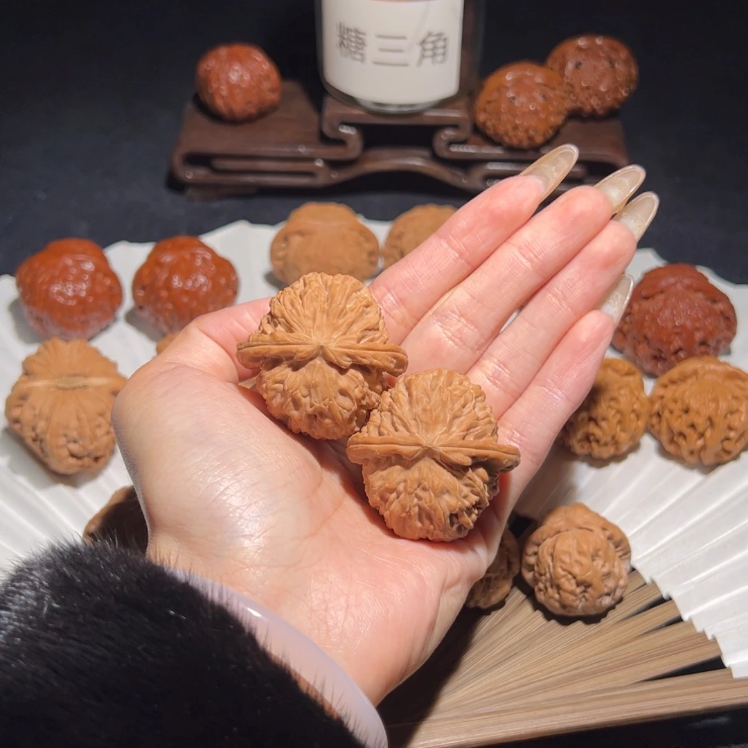 吊坠文玩核桃39白狮子