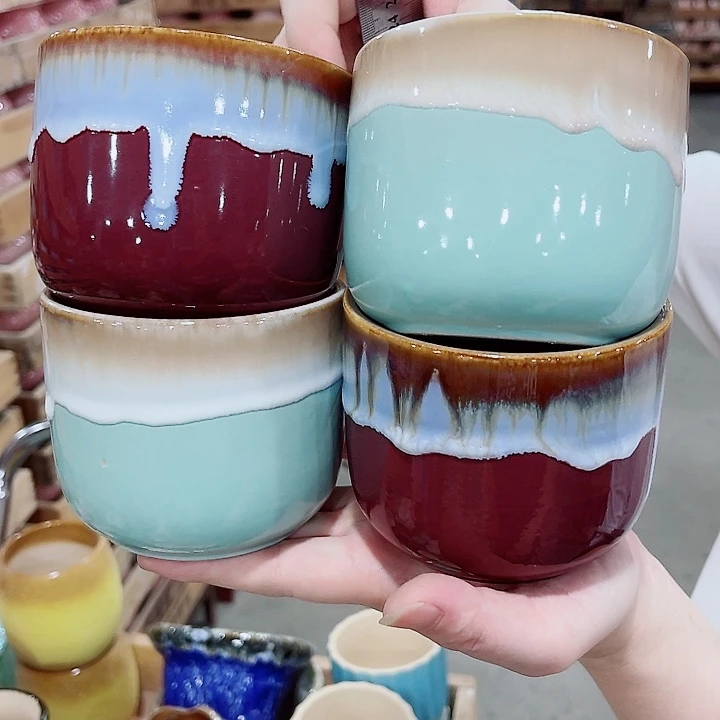 有孔，凑10元包邮陶瓷花盆发货！