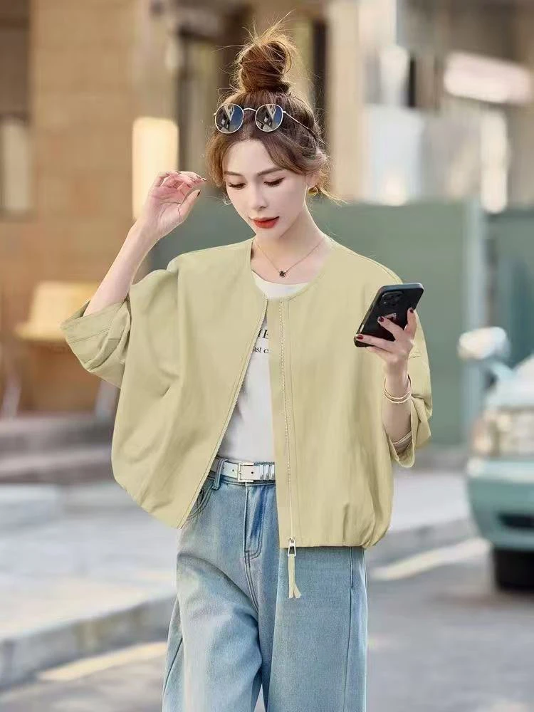 短款皮衣女2025春秋新款时尚洋气高级感宽松休闲上衣外套