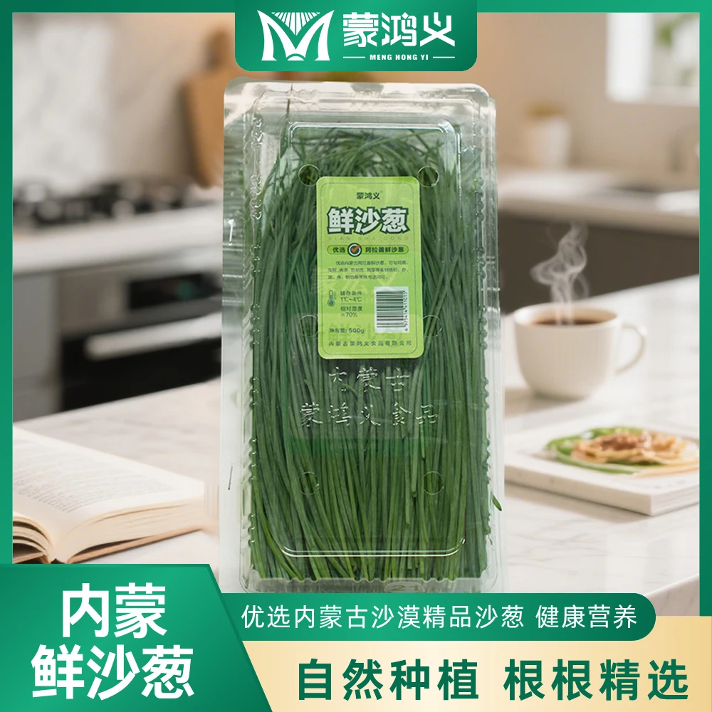 内蒙精选沙葱涮火锅炒鸡蛋新鲜现发基地直发正宗拌馅凉拌沙葱