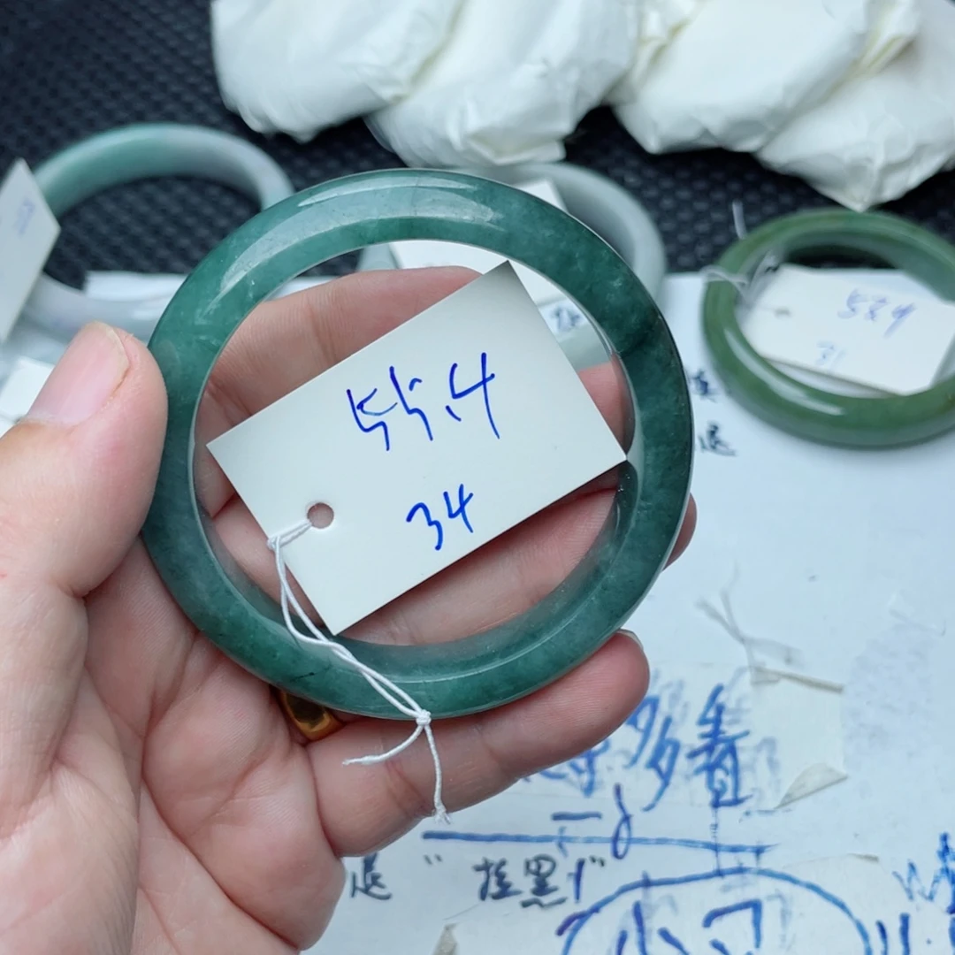 未镶嵌手镯翡翠翡翠手镯34