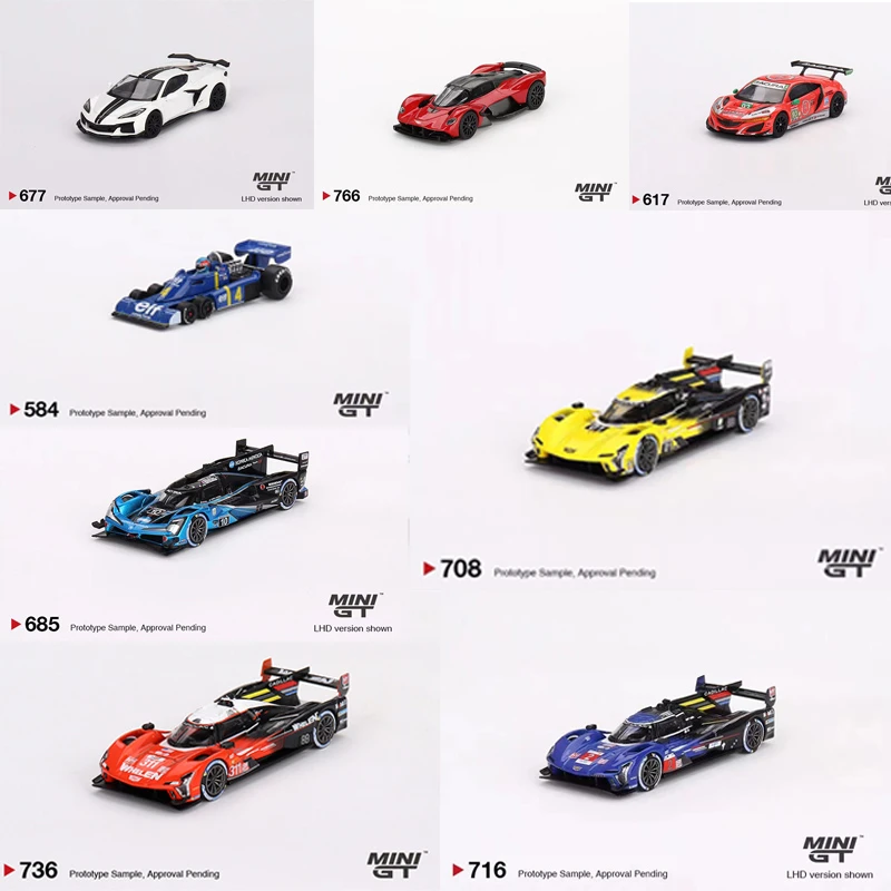 MINIGT 1:64 讴歌 阿斯顿马丁 凯迪拉克 雪佛兰 仿真合金车模集锦