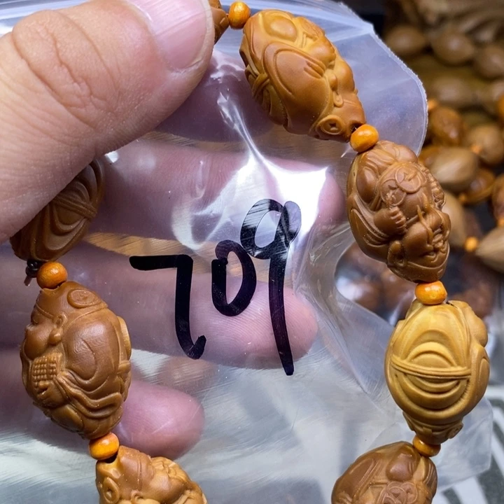 橄榄核手串/手链橄榄核雕工艺手串