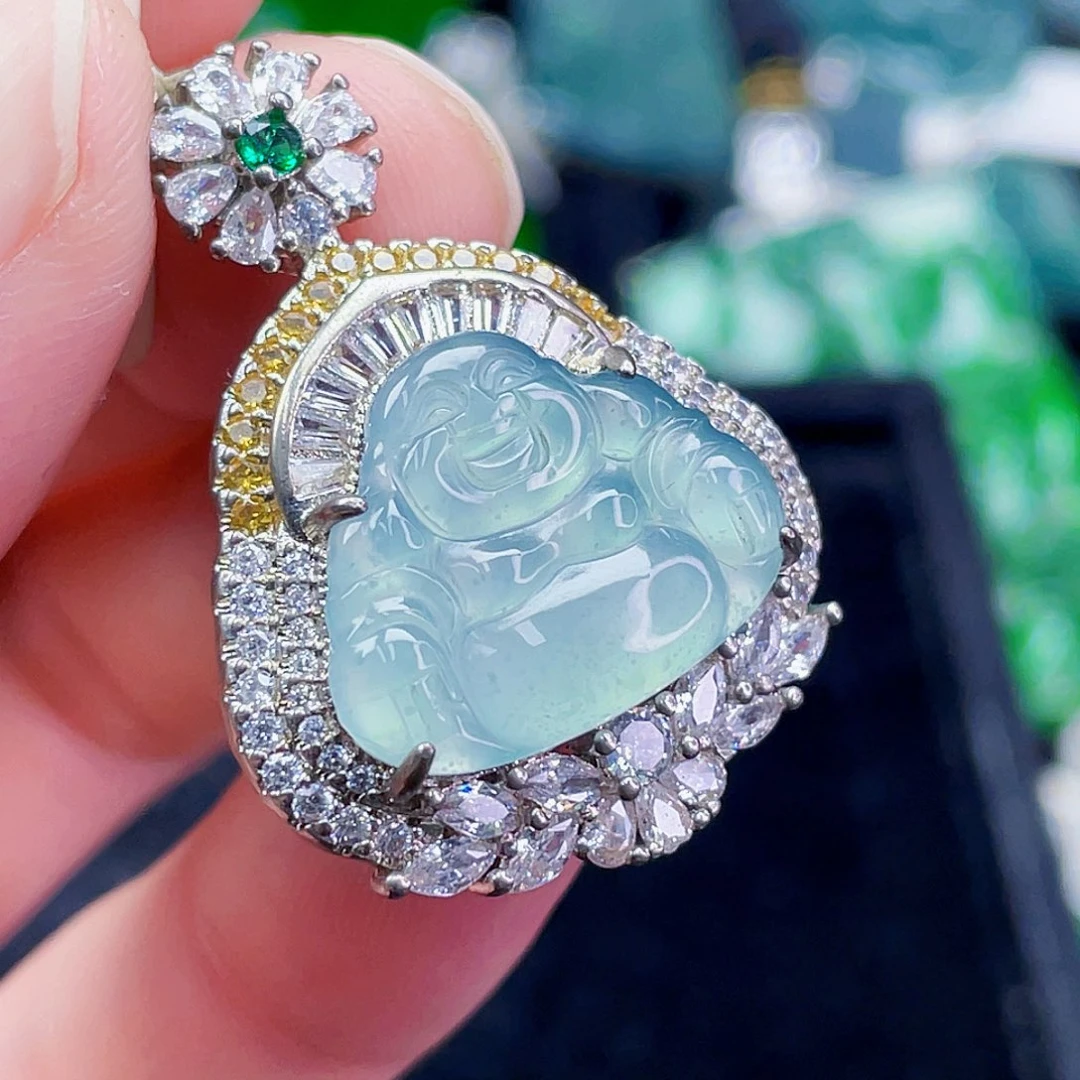 翡翠未镶嵌颈饰186