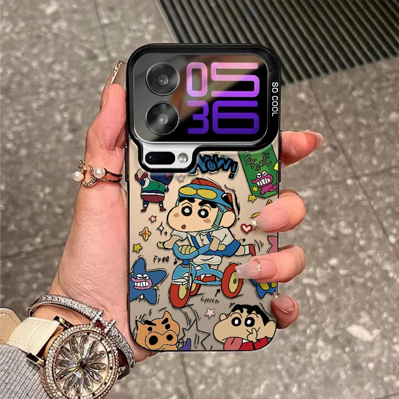 骑车小新适用于小米17手机壳17pro外壳15新款14彩银13防摔保护套