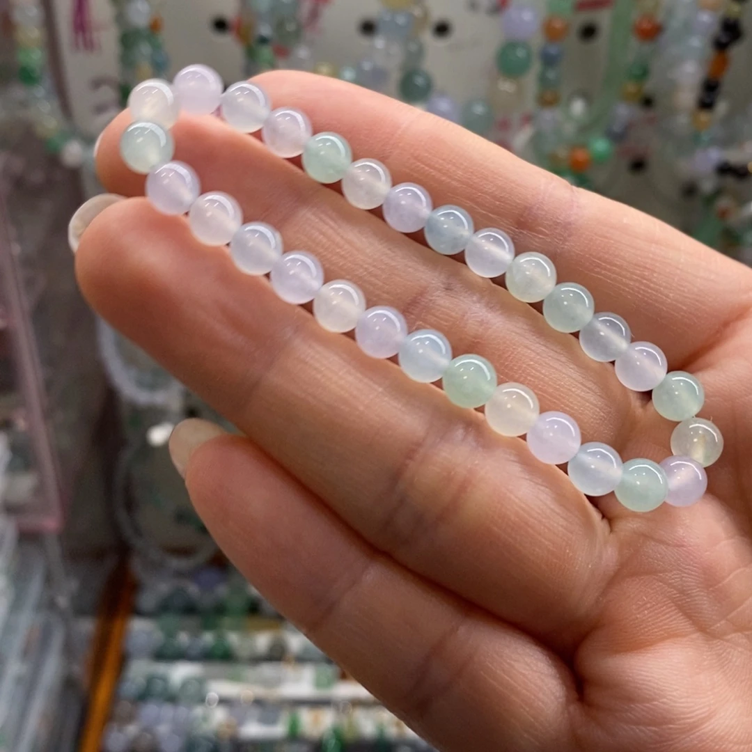 手链翡翠未镶嵌买断