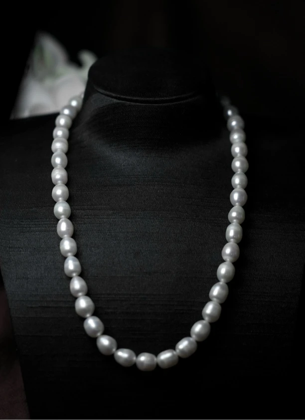 【老田甄选】淡水珍珠项链大号CBF1218-06