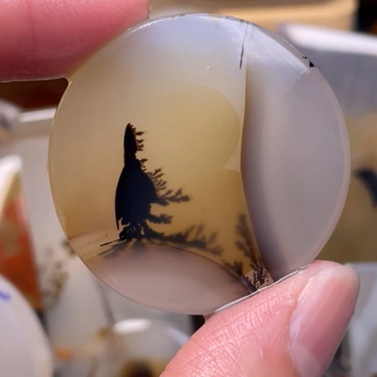 玛瑙/玉髓吊坠(不含链)未镶嵌