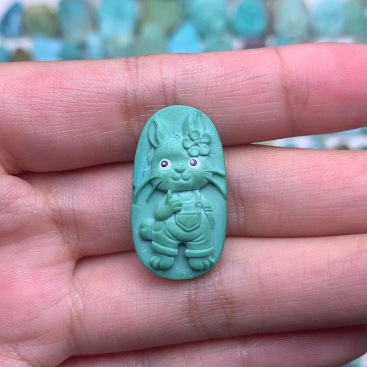 未镶嵌绿松石原矿绿松石系列