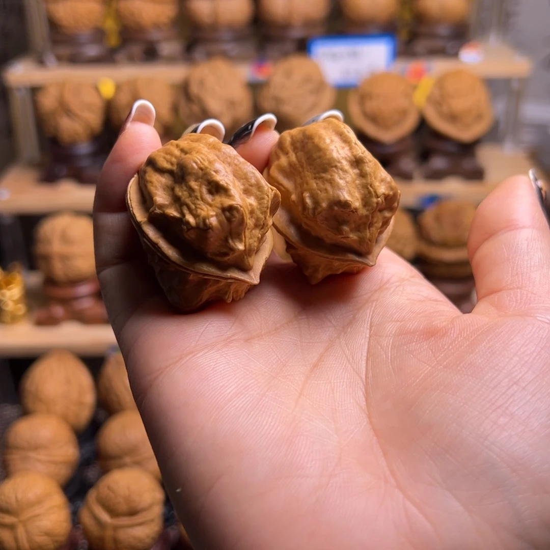 把件桃核甲壳虫H39、35……