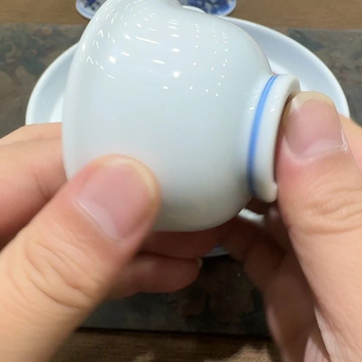 瓷其他少溪白胎小压手