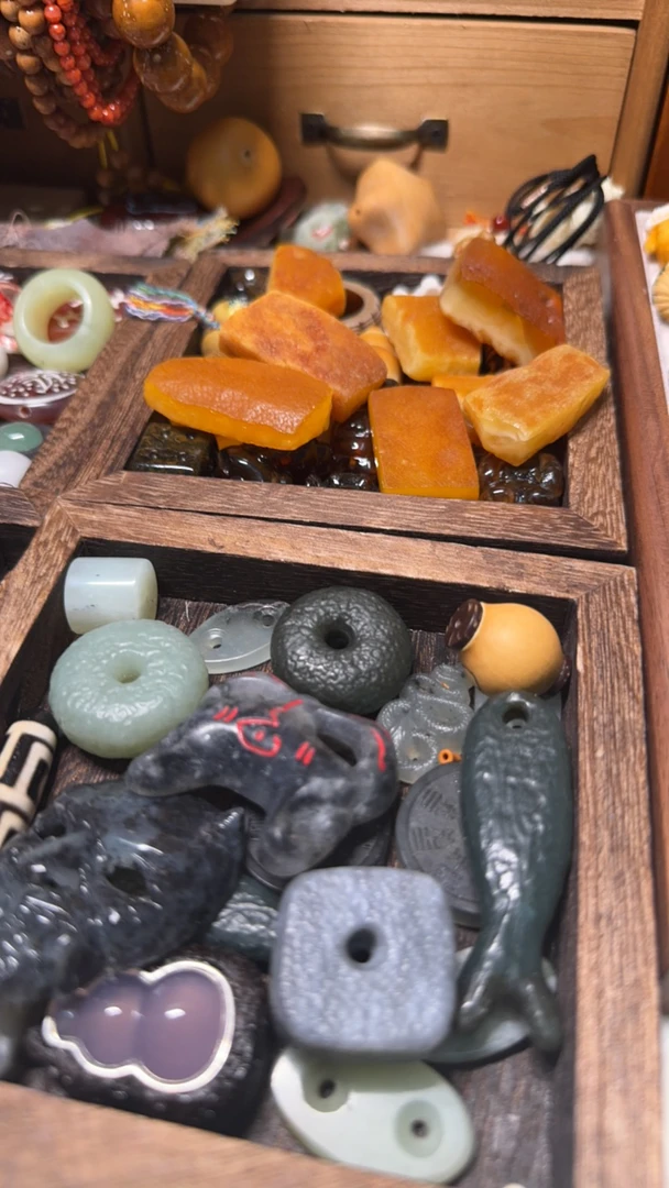 合成金属琉璃手链 蟹玩玩的手串配件