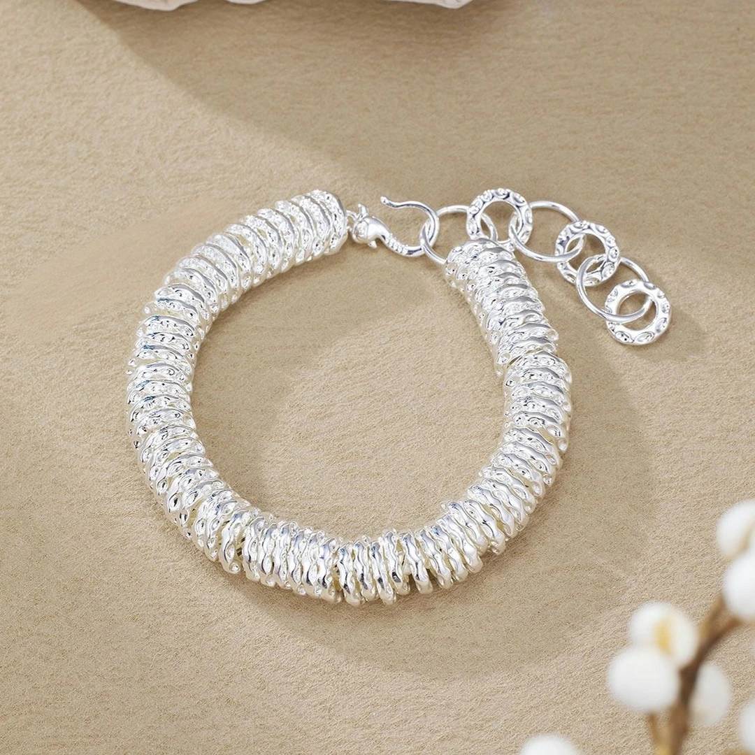 C44【约64g21厘米】 9999盘缠实心手链A53B41