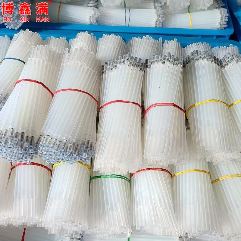 博鑫满紫外线隐形笔荧光划线记号皮革服装专用笔芯代替高温消失笔