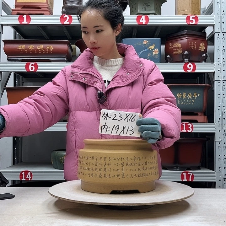 紫砂花盆紫砂花盆