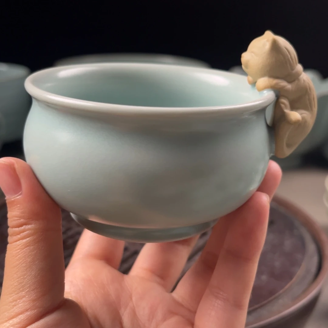 原矿汝瓷玛瑙入釉
