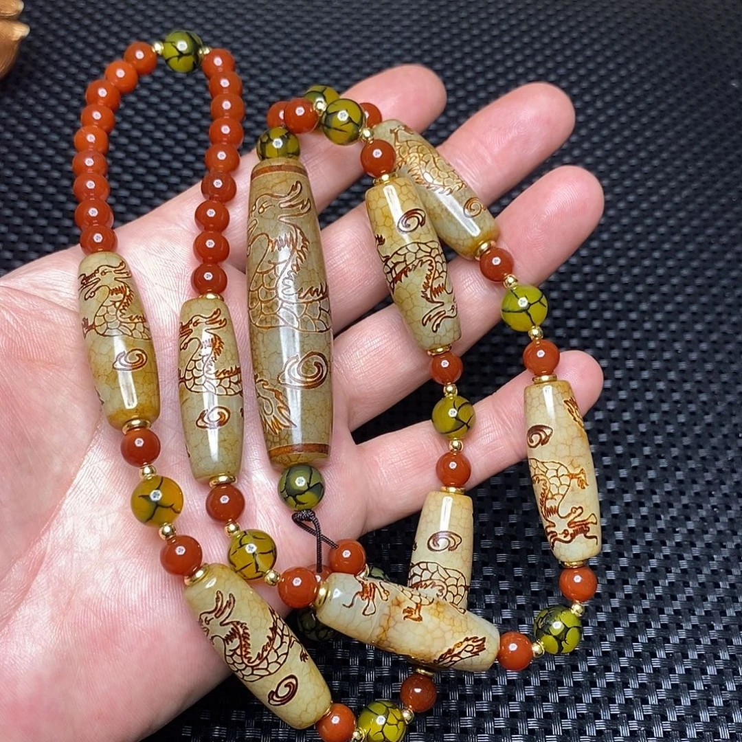 黄***东玛瑙/玉髓未镶嵌手链