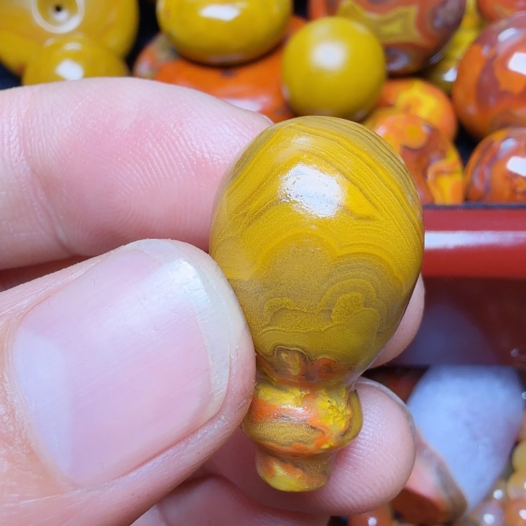 纯***代玛瑙/玉髓未镶嵌手链