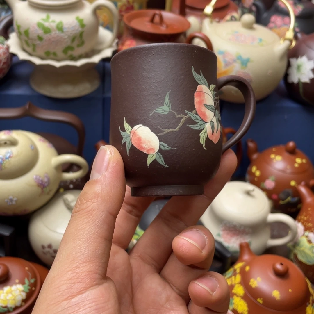 茶杯紫砂紫砂主人杯80cc