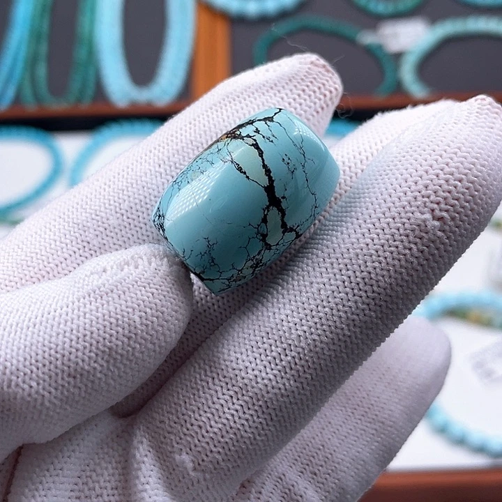 绿松石珠宝奇石未镶嵌