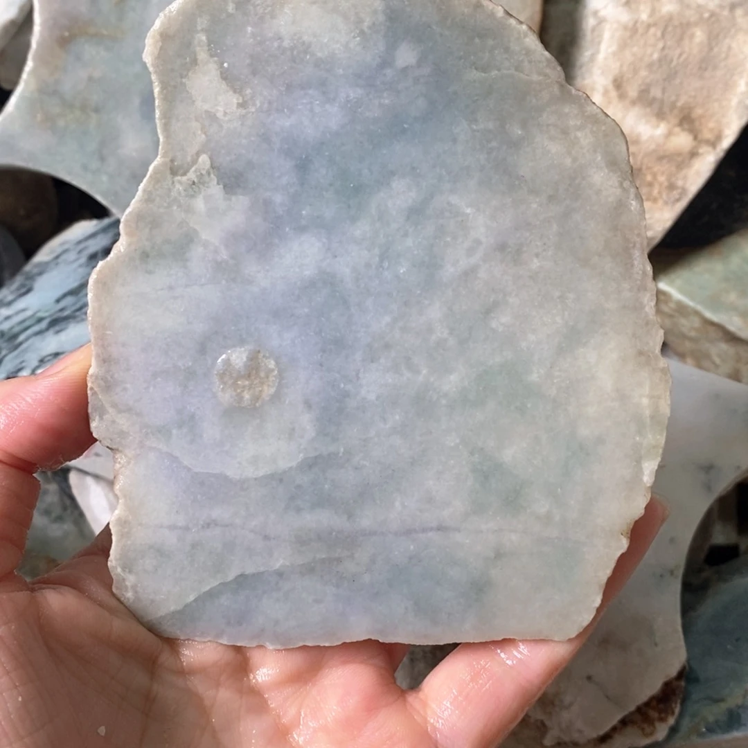 翡翠未镶嵌颈饰天然翡翠
