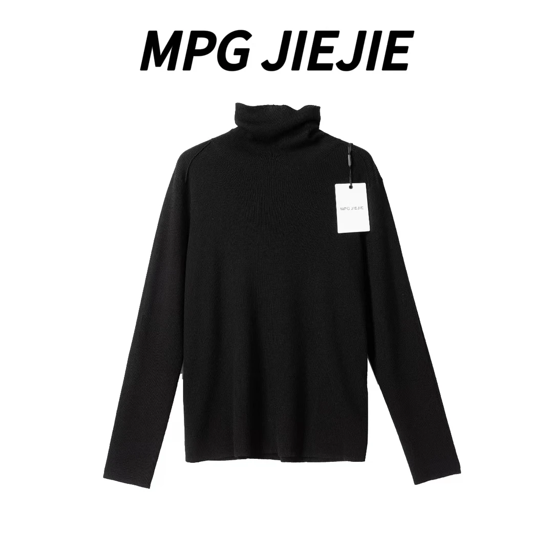 MPG JIEJIE【云糯】25秋冬绵羊毛高领保暖显瘦高领毛衣