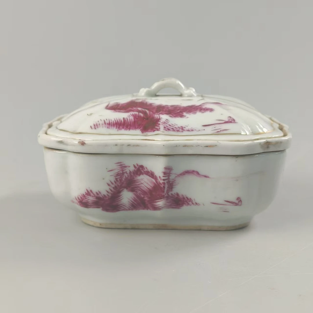 胭脂三才红香皂盒6160020