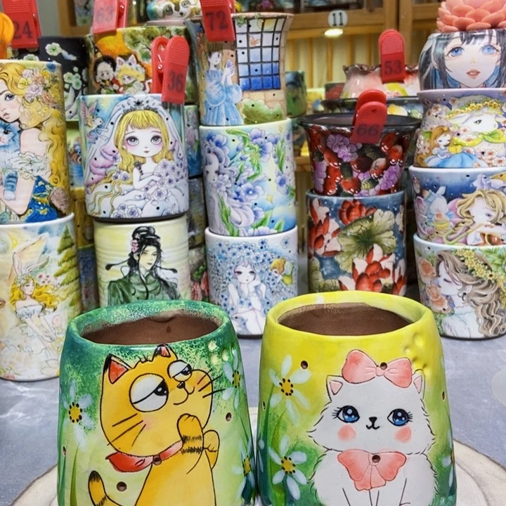 景德镇艺术手绘作品