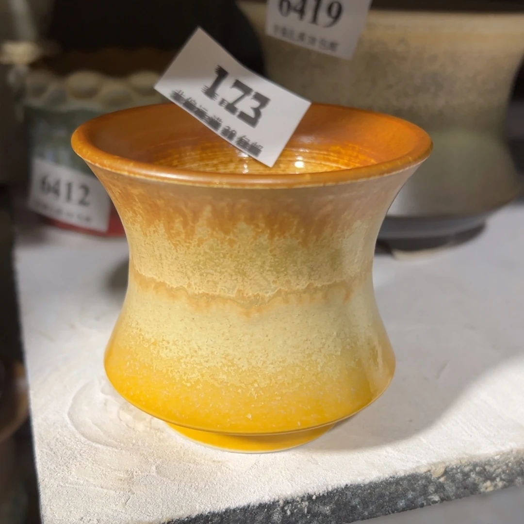 口7手工花盆满30包邮