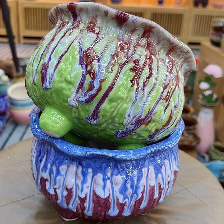 多肉植物陶瓷花瓶