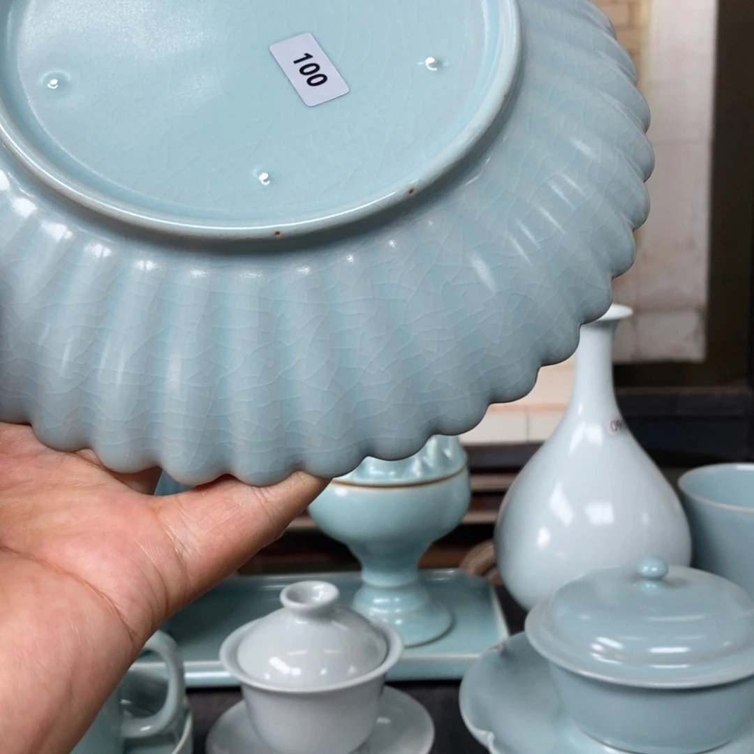 抱朴汝瓷仿古微瑕