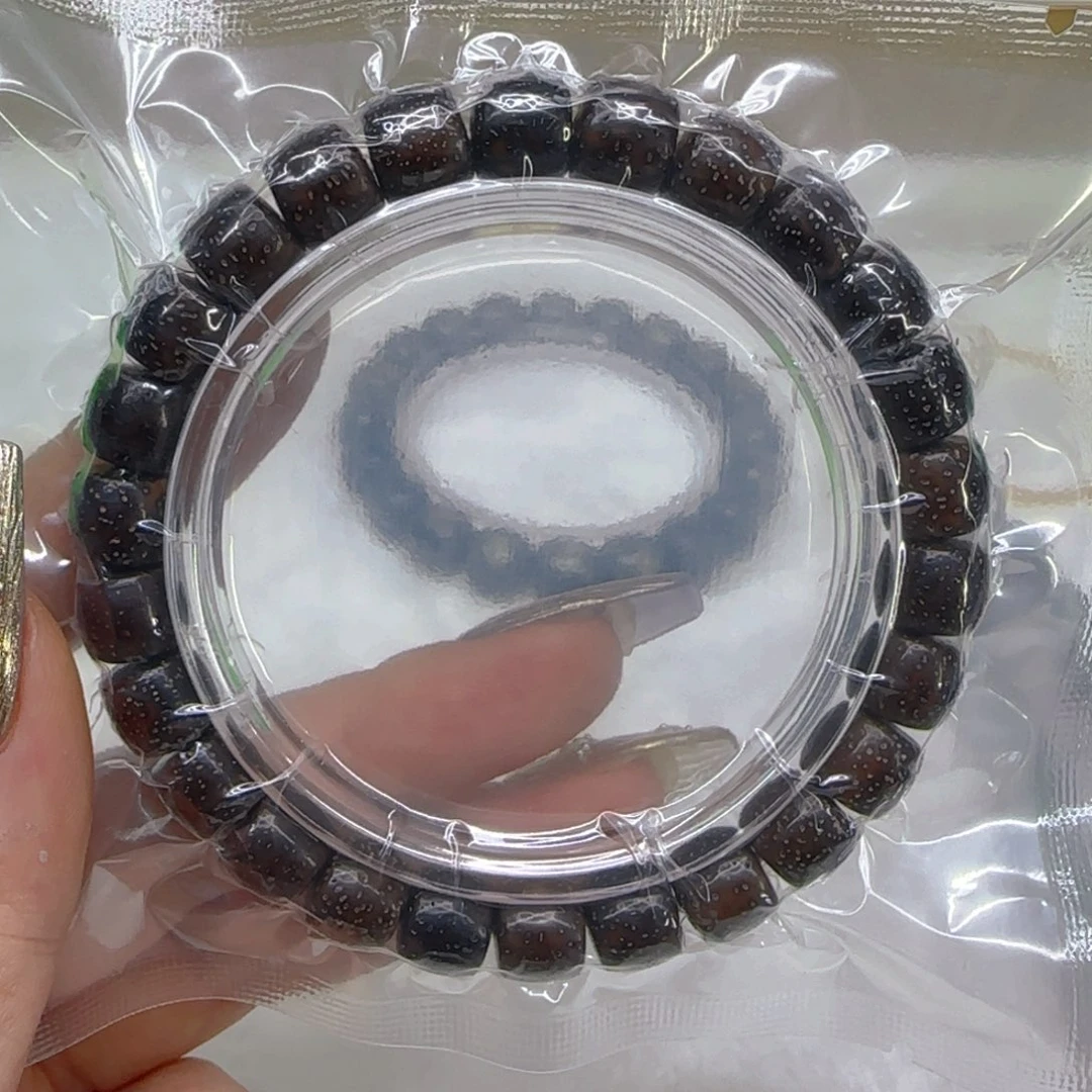 星月菩提手串12荣耀黑武士星月菩提98直切单圈