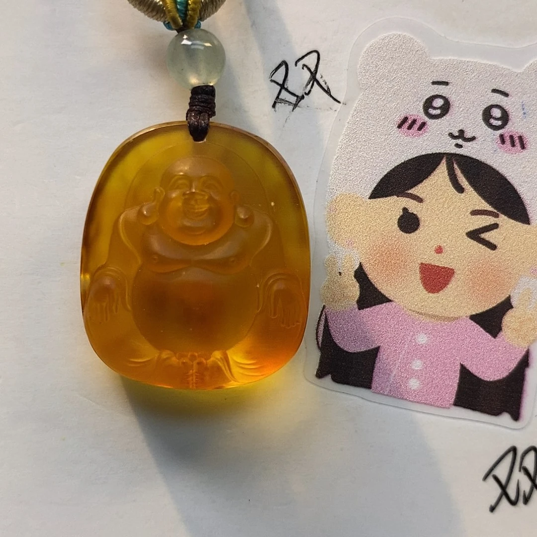 定制琥珀未镶嵌佛公