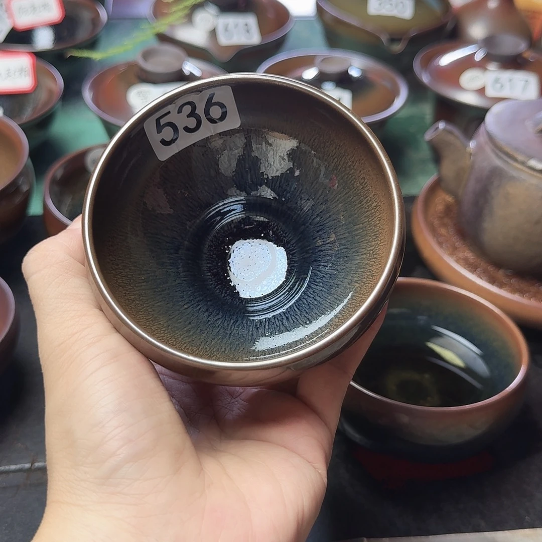 茶盏536 罗莉柴烧手工主人杯