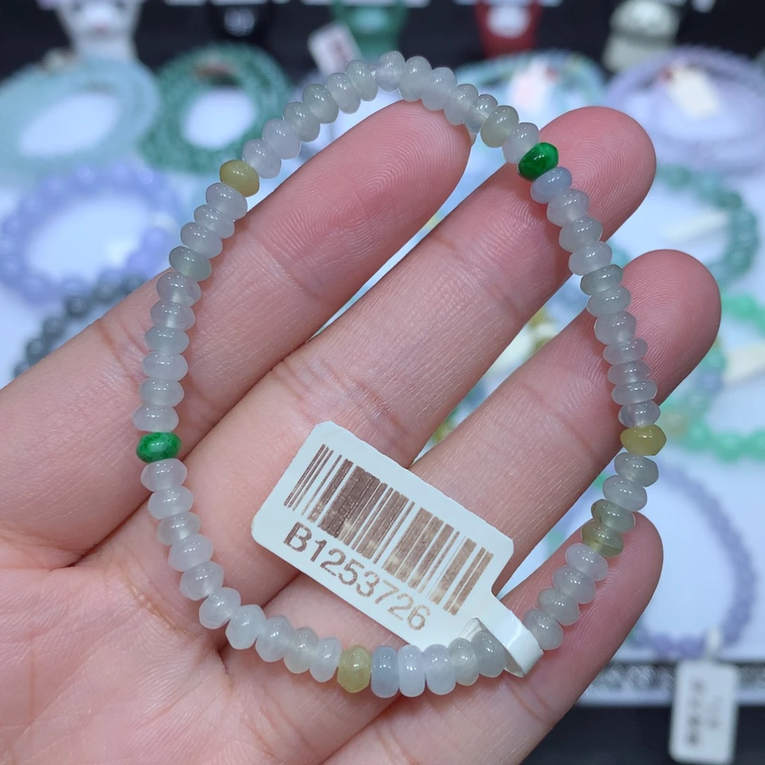 翡翠未镶嵌手串天然