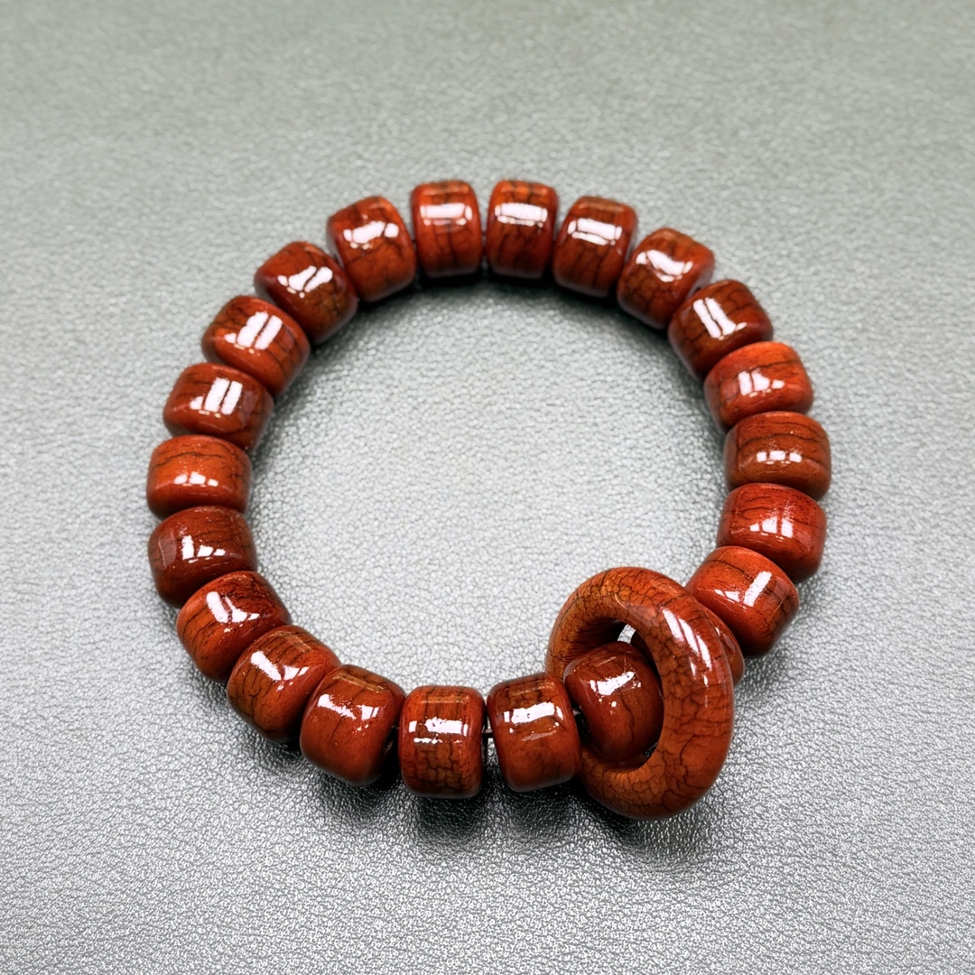 非金属珐琅手链 藏式经典高油手串P