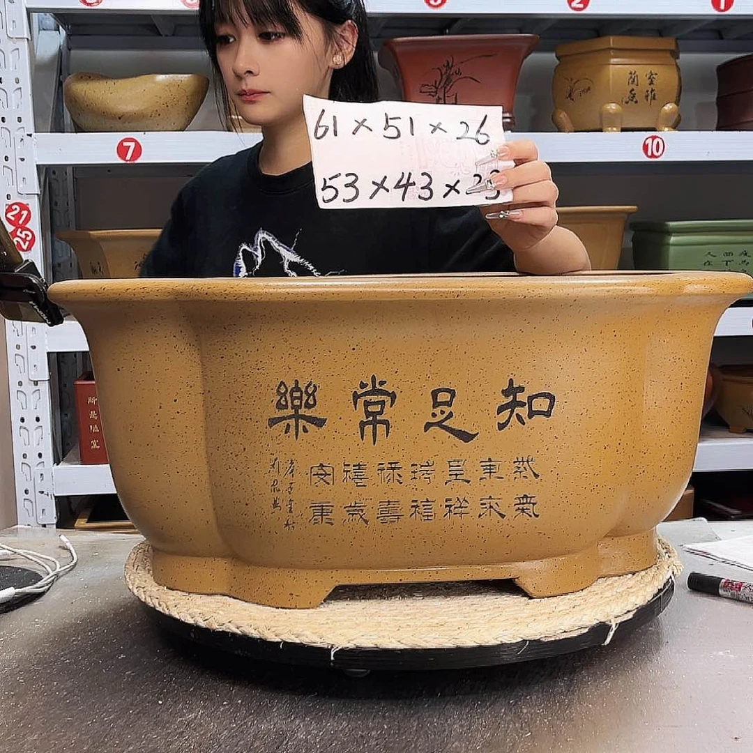 紫砂花盆紫砂花盆