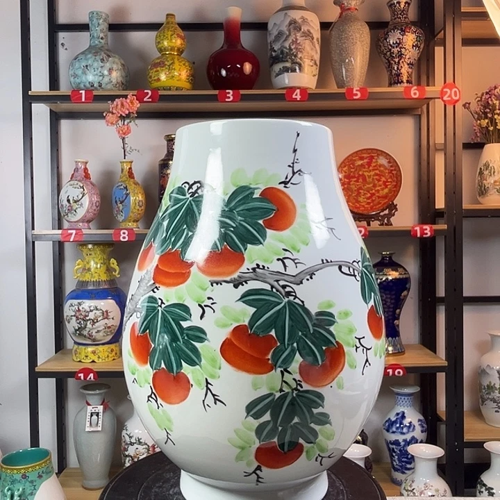 摆件陶事事如意景德镇